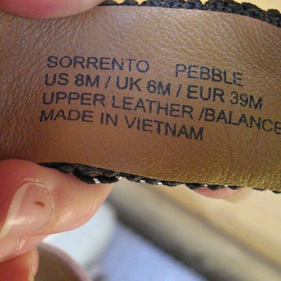 Revere Orthotic Wedge Sandals Shoes - Picture 10 of 13